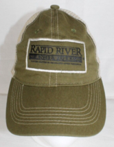 Rapid River Knifeworks Michigan Hat Cap Green Mesh Back Adjustable Hat S... - £11.11 GBP
