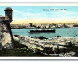 View Across The Bay Havana Cuba UNP WB Postcard B19 - £2.29 GBP