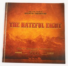 VINTAGE 2015 Hateful Eight Quentin Tarantino Roadshow Program - £15.56 GBP