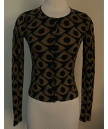 Diane Von Furstenberg PopArt Ibiza Cardigan See Measurements Style S9040... - $33.53 CAD