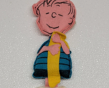 Vintage Simon Simple Peanuts Linus Felt Beanbag Plush 7.5&quot; RARE HTF! - $78.50