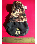 Pet Gift Dog Clothes Small Brown Camoflauge Jacket Outfit Cold Weather A... - €7,67 EUR