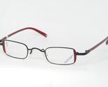 ENjOY E 5765 A Matt Schwarze / Rote Brille Metallrahmen E5765 39-25-135mm - $58.40