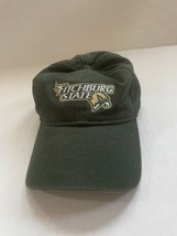 Fitchburg State Falcons Green Adjustable Hat Massachusetts Pacific Headwear - $19.11