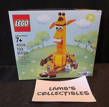 Geoffrey the giraffe Lego 40228 133 pieces Toys R US exclusive set build... - £48.47 GBP