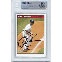 Mike Cameron San Diego Padres Signed 2006 Topps Auto Beckett Autograph Card - $79.17