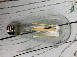 Dimmable Vintage LED Edison Bulbs 6W Equivalent 60w Bright Daylight - £18.59 GBP