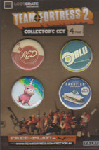 Team Fortress 2 Collectors Button Set - £6.79 GBP