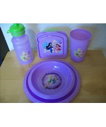 Disney TinkerBell 5pc. Children&#39;s Plastic Dinnerware Set  - €21,71 EUR