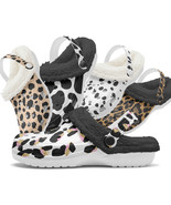 Sherpa Fleece Fur Lined Animal Print Premium Clogs - $34.99