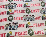 Berkshire Peanuts Gang Peace Love Joy 55 x 70-inch Plush Throw - £19.62 GBP