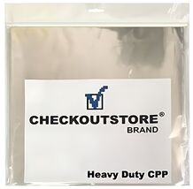 CheckOutStore Clear Plastic CPP for 12&quot; LP Vinyl 33 RPM Record ONLY (INN... - $29.83 CAD+