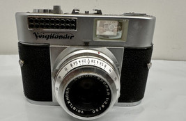 Voigtlander VITO BL 35 mm Camera and a hard leather Voigtlander case w/s... - $49.45