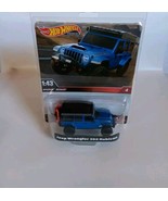 Hot Wheels 1:43 Scale Premium METAL/METAL Jeep Wrangler 392 Rubicon Blue... - £13.99 GBP