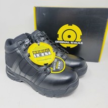 ORIGINAL S.W.A.T. Mens Boots Sz 7 M Air Tactical 126101 Black Safety Toe - $123.87