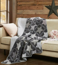 Mountain Stars Reversible Soft Quilted Throw Blanket 50x60 in Virah Bella