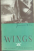 WINGS Literary Guild small magazine May 1937 - £7.77 GBP