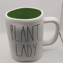 Rae Dunn Artisan Collection by Magenta &quot;Plant Lady&quot; Muggreen inside - £17.02 GBP