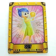 Joy Inside Out 57/199 Gold Limited Disney Pixar 37th Oscar Trading Card - $118.79