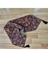 Halloween Tapestry Table Runner Scarf 52” x 12” Jack-O-Lantern/Pumpkins~... - $311.11 MXN
