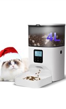 2025 Automatic Pet Feeder - 4L Timed Auto Pet Feeder for Cat and Dog Wit... - $29.69