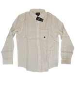 Abercrombie &amp; Fitch Button Up Shirt White Blue Long Sleeve Medium NWT - £18.26 GBP