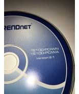 TRENDnet TE100-PCIWN/TE100-PCIWA Driver CD-Version 2.1-Copyright 2009-Ve... - $1,671.84 MXN