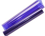 HOHOFILM 35.4 in x 16 ft Self Adhesive Purple Clear Window Glass Film Ti... - $22.47