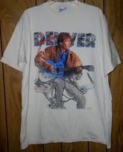 John Denver Concert Tour T Shirt Vintage 1993 Single Stitched Size X-Large - $199.99
