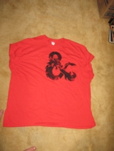 Dungeons &amp; Dragons Red Tee 3xl - $16.00