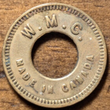 Manitoba, Canada W. M. C. / Made In Canada Good For 5¢ Trade Token - $9.49