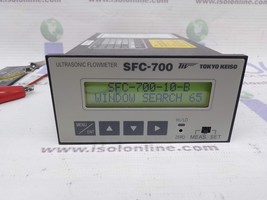 Tokyo Keiso SFC-700 Ultrasonic flowmeter SFC-700-10-B 24V DC - £427.52 GBP