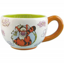 Walt Disney&#39;s Winnie the Pooh Tigger 12 oz Ceramic Teacup NEW UNUSED - £11.61 GBP