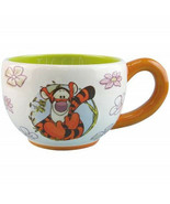 Walt Disney&#39;s Winnie the Pooh Tigger 12 oz Ceramic Teacup NEW UNUSED - £11.59 GBP
