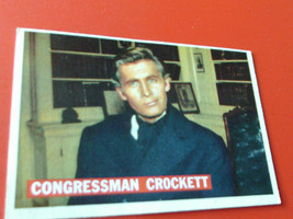 1956 Topps Davy Crockett Congressman Crockett # 43 Orange Back Nice - £27.45 GBP