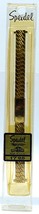 New Old Stock Speidel Twist-O-Flex Gold Color Watch Band 1632/03 Still i... - $9.99