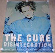 THE CURE ROBERT SMITH POSTER VINTAGE 1989 DISINTEGRATION PROMOTIONAL - £86.90 GBP