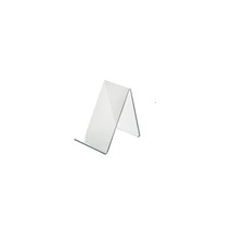 4 1/8&quot;(H) X 2 1/2&quot;(W) X 5&quot;(D) Acrylic Easel Display 10/Pack - $68.99