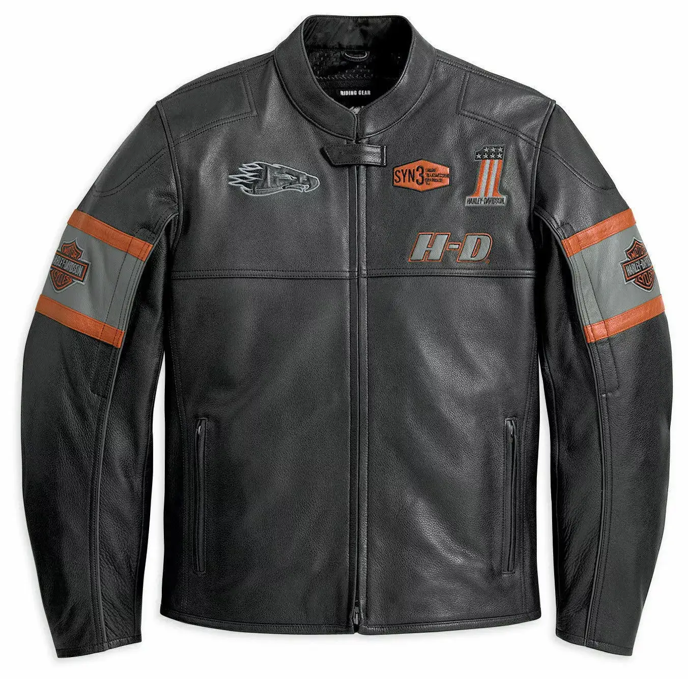 Harley Davidson Screaming Eagle Motorcycle Leather Jacket