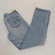 Levi's 505 Womens Straight Leg Blue Denim Zip Button Jeans Size 6 Medium (28×31) image 2