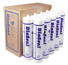 Clear Bioseal Waterproof Caulk And Seal 100 Percent Rtv Silicone, Odorless - £67.92 GBP