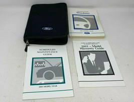 2001 Ford Windstar Owners Manual Handbook Set with Case OEM K01B04005 - $35.99