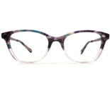 Draper James Petite Eyeglasses Frames DJ1008 505 PLUM Clear Pink Blue  4... - $54.44