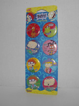 Pack Of 8 Rugrats Nickelodeon Buttons Wincraft Entertainment New (R) - £38.99 GBP