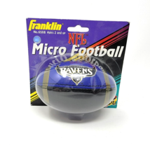 NFL Football Franklin Vintage Micro Football Baltimore Ravens Plush Soft 1997 - £13.23 GBP