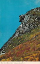 Great Stone Face Franconia Notch New Hampshire NH Fall Foliage Postcard C28 - $2.99