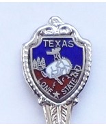 Collector Souvenir Spoon USA Texas Lone Star State - £2.38 GBP