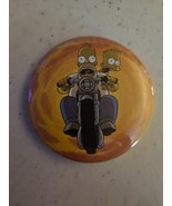 Homer and Bart Simpson Round Fridge Magnet - €1,28 EUR