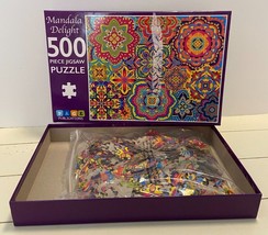 Mandala Delight 500 Piece Jigsaw Puzzle Page Publications  - $13.56