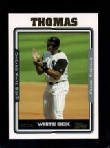 2005 Topps #75 Frank Thomas Nmmt White Sox Hof *X106918 - £4.29 GBP